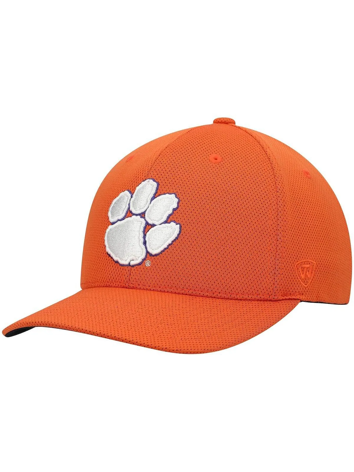 Мужская оранжевая кепка с логотипом Clemson Tigers Reflex Flex Top of the World — изображение 1 из 4, оранжевый