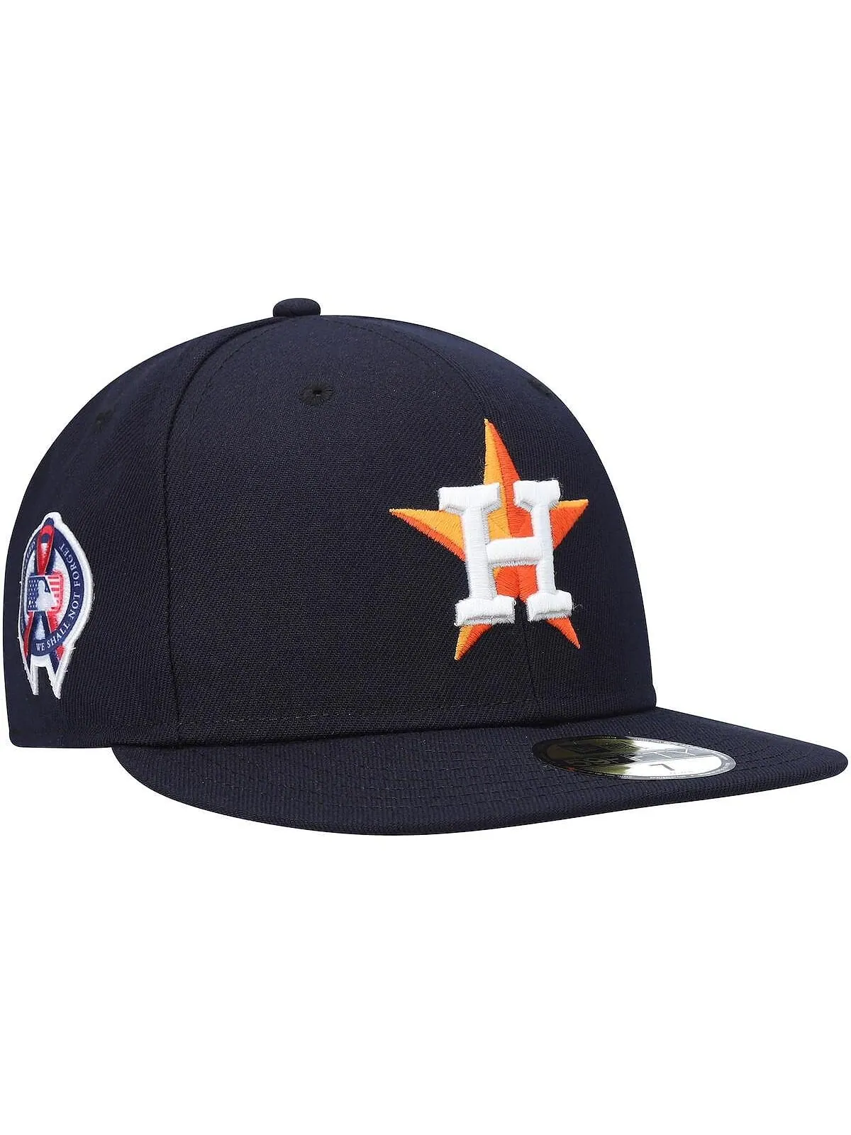 Мужская темно-синяя шляпа Houston Astros с мемориальной нашивкой в ​​память о 11 сентября 59Fifty
