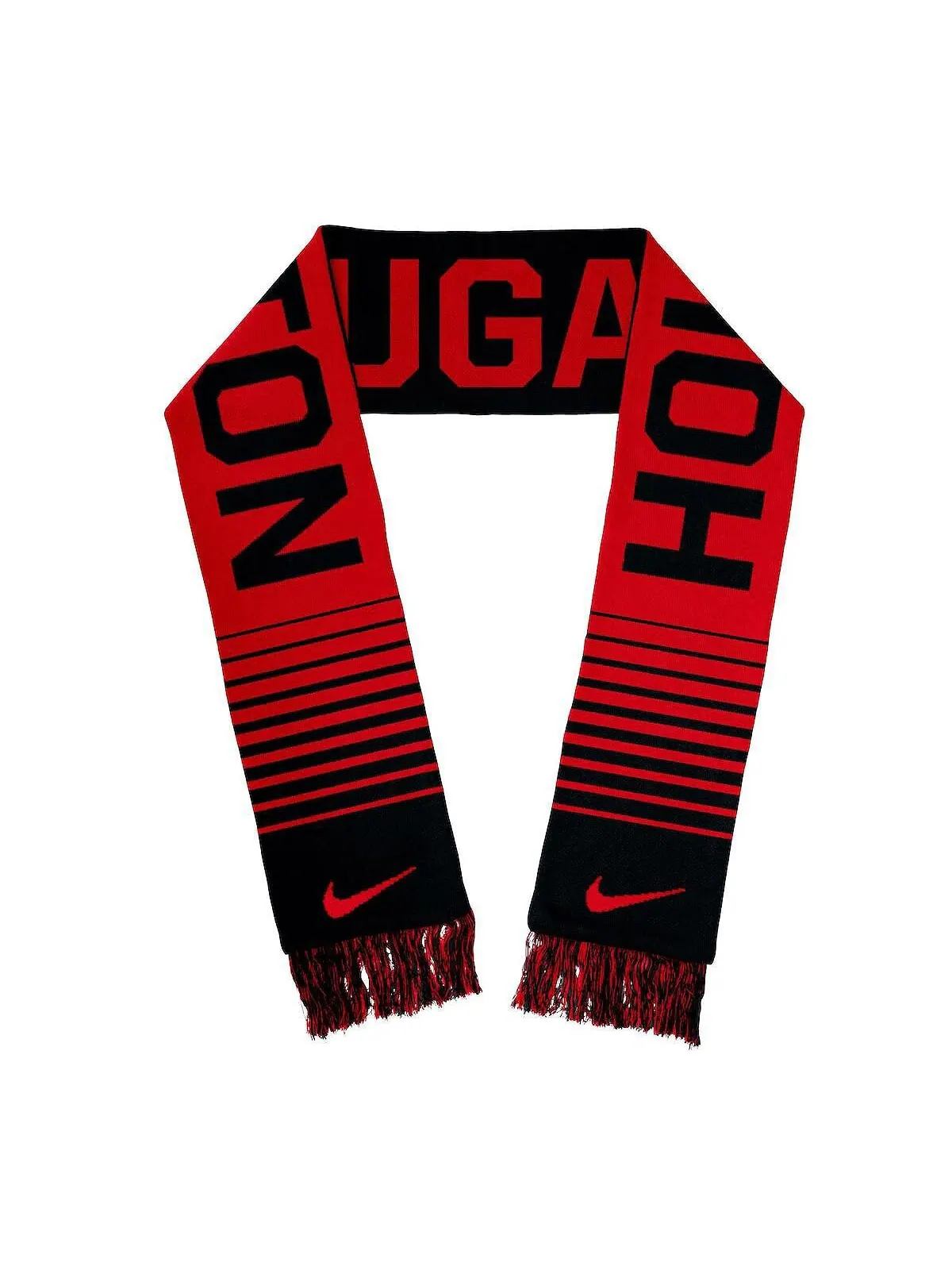 Мужской и женский шарф Houston Cougars Rivalry Local Verbiage Nike — изображение 2 из 2, красный