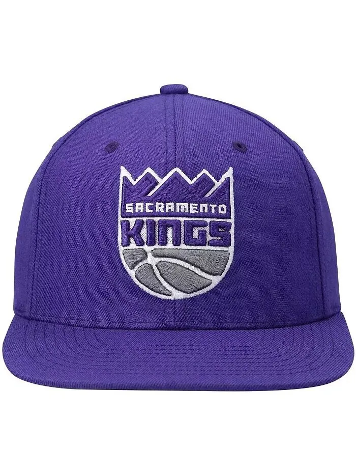 Мужская фиолетовая кепка Sacramento Kings Ground 2.0 Snapback Mitchell & Ness — изображение 2 из 4