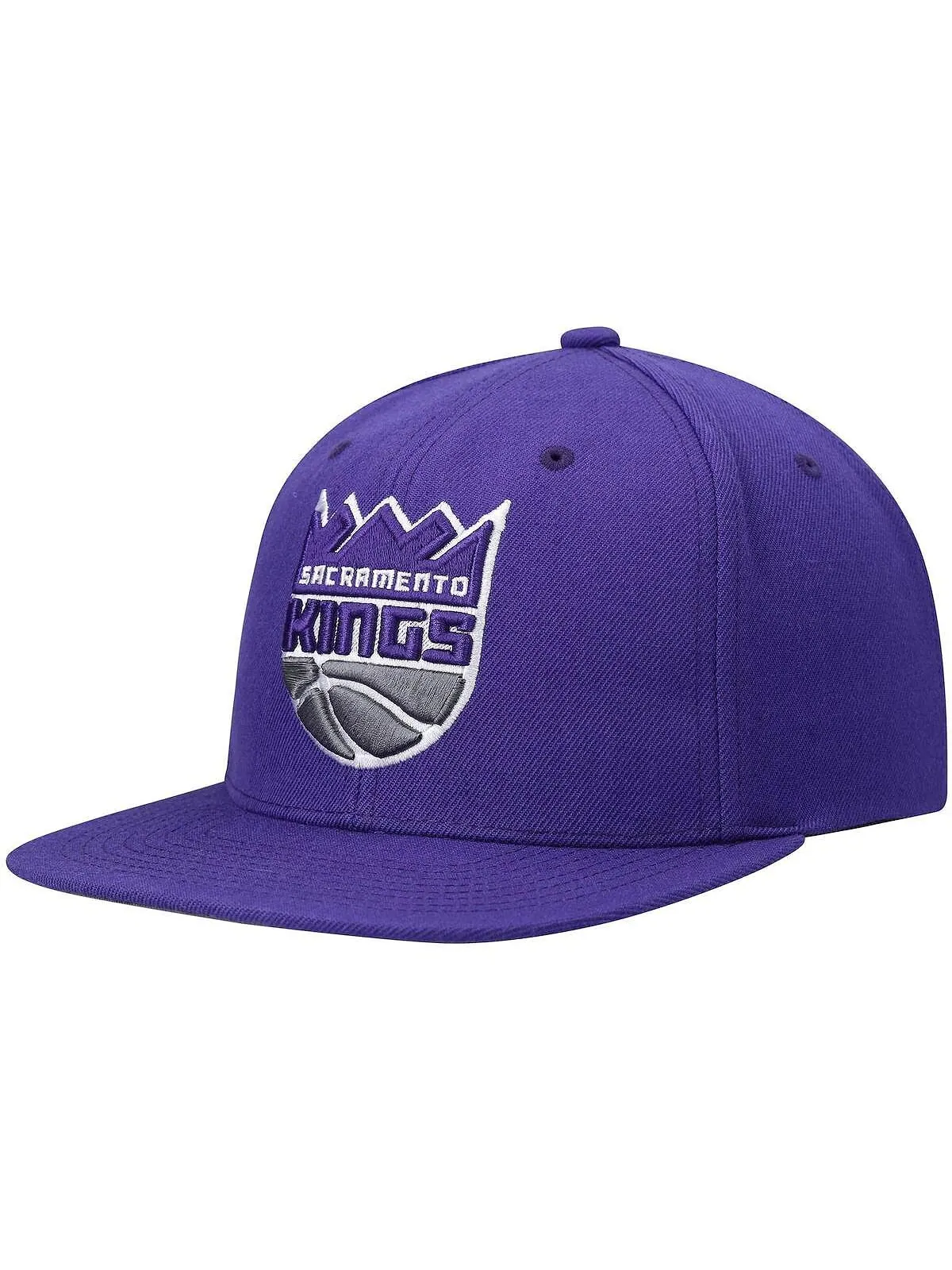 Мужская фиолетовая кепка Sacramento Kings Ground 2.0 Snapback Mitchell & Ness — изображение 1 из 4, фиолетовый