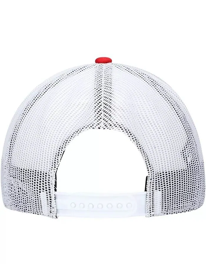 Мужская красно-белая кепка с логотипом Washington Nationals Primary Snapback Trucker Snapback '47 — изображение 4 из 4