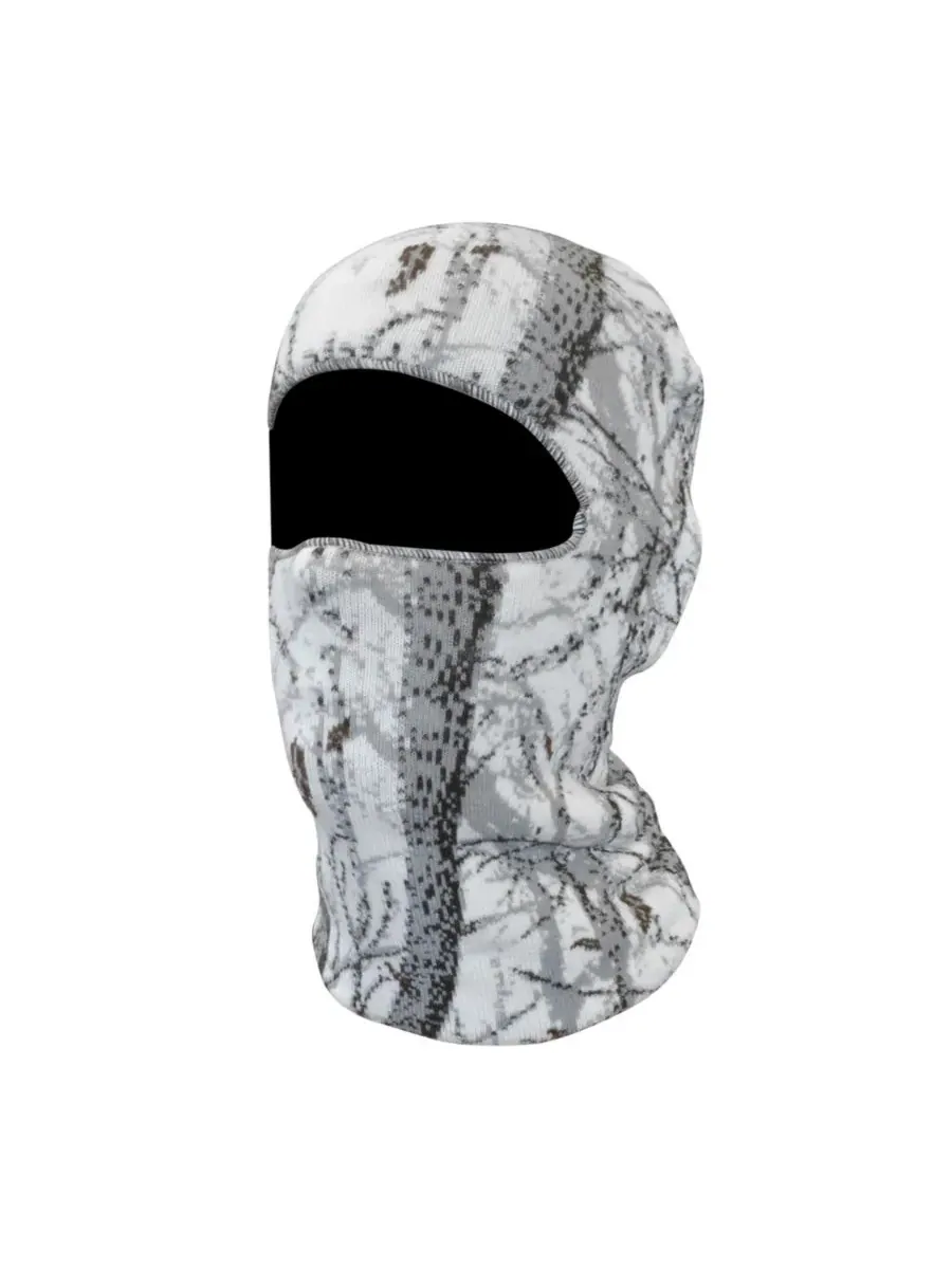 Мужская маска Quietwear Digital Knit Camo с одним отверстием MUK LUKS, Adventure Snow