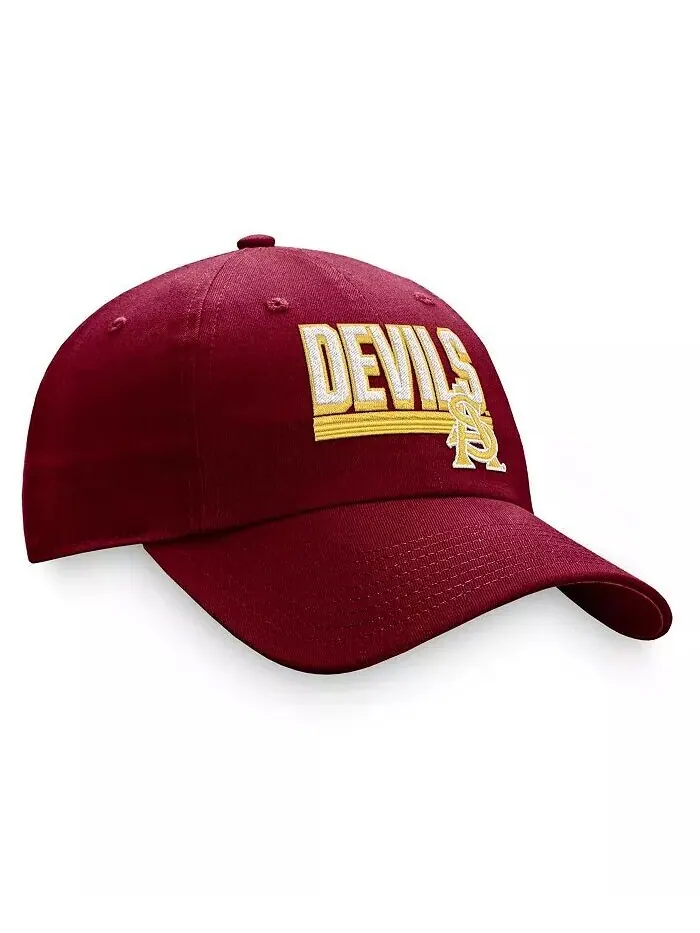 Мужская бордовая регулируемая шляпа Arizona State Sun Devils Slice Top Of The World — изображение 3 из 4