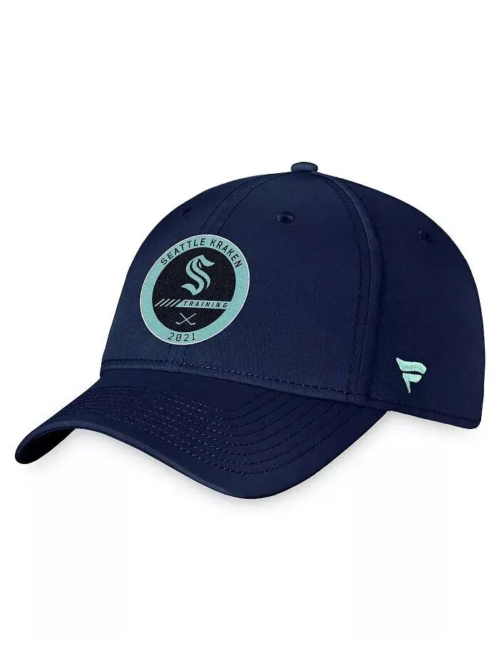 Мужская гибкая шапка Deep Sea Seattle Kraken Authentic Pro Training Camp Fanatics — изображение 1 из 4