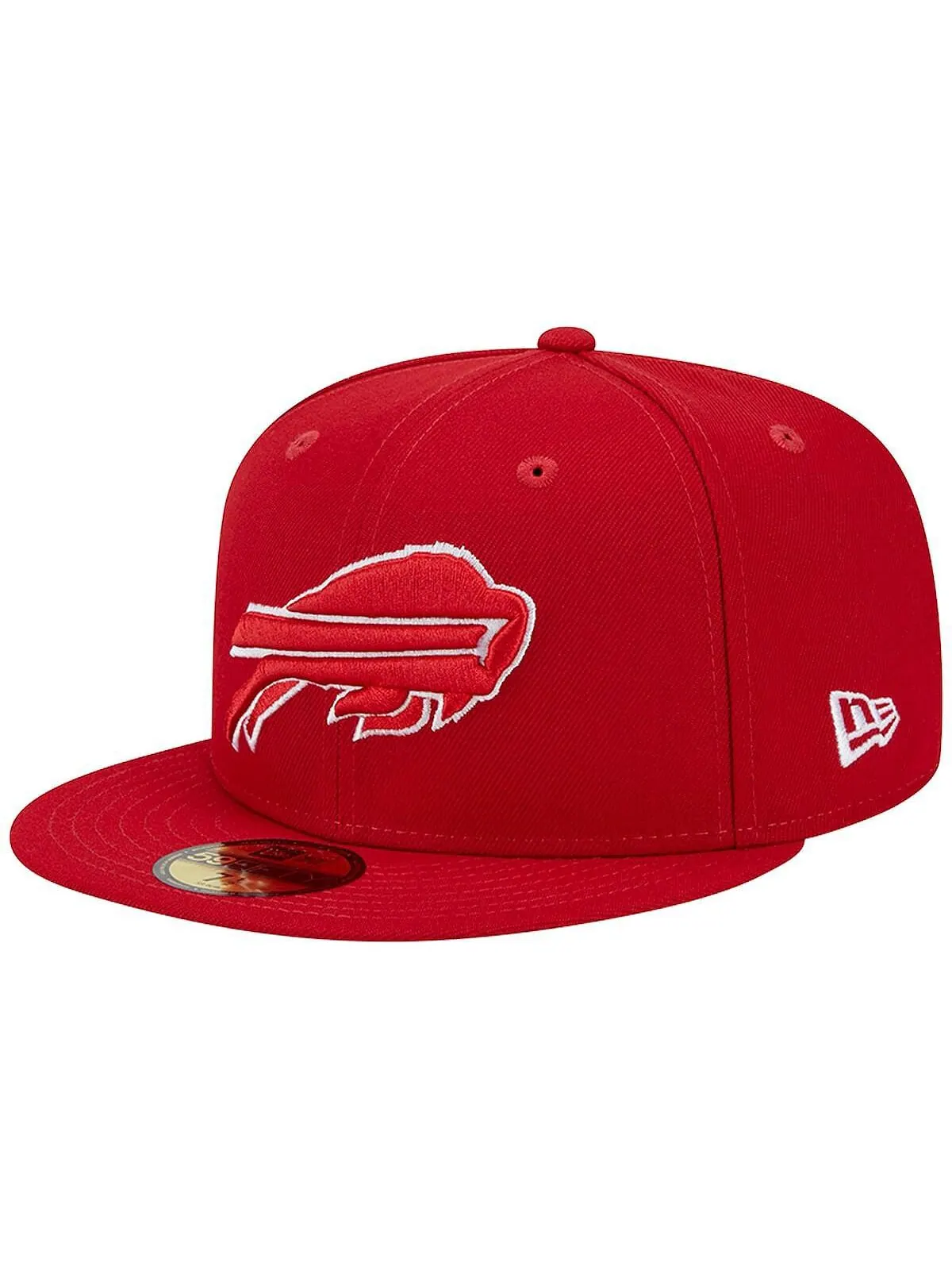 Мужская шляпа Scarlet Buffalo Bills 1998 Hawaii Pro Bowl с основной нашивкой 59FIFTY. New Era — изображение 3 из 4, алый