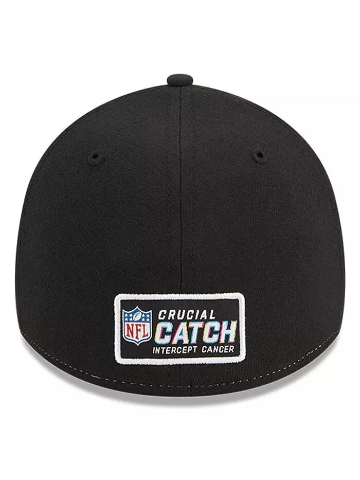 Мужская и женская разноцветная черная кепка Cleveland Browns 2023 NFL Crucial Catch 39THIRTY Flex — изображение 4 из 4