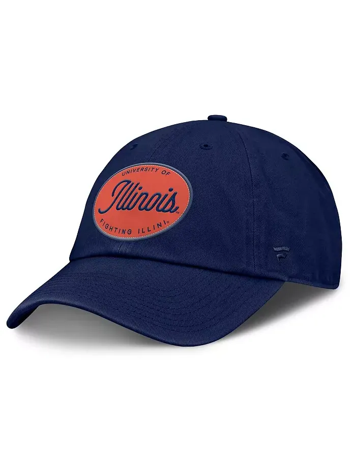 Женская ВМС США Illinois Fighting Illini Candid Регулируемая шляпа Fanatics — изображение 1 из 4
