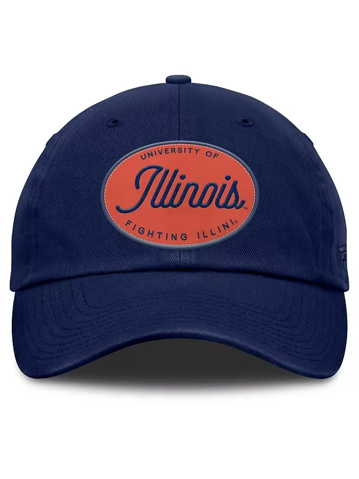 Женская ВМС США Illinois Fighting Illini Candid Регулируемая шляпа Fanatics — изображение 2 из 4