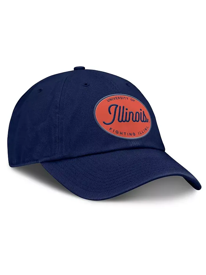 Женская ВМС США Illinois Fighting Illini Candid Регулируемая шляпа Fanatics — изображение 3 из 4