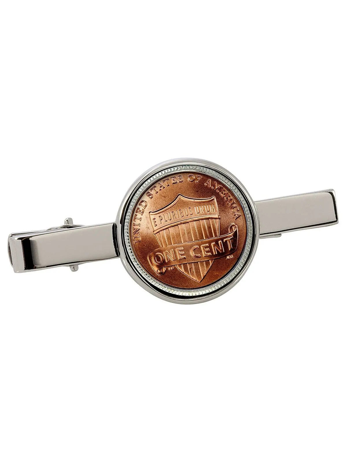 Зажим для галстука в виде монеты Lincoln Union Shield в виде пенни American Coin Treasures