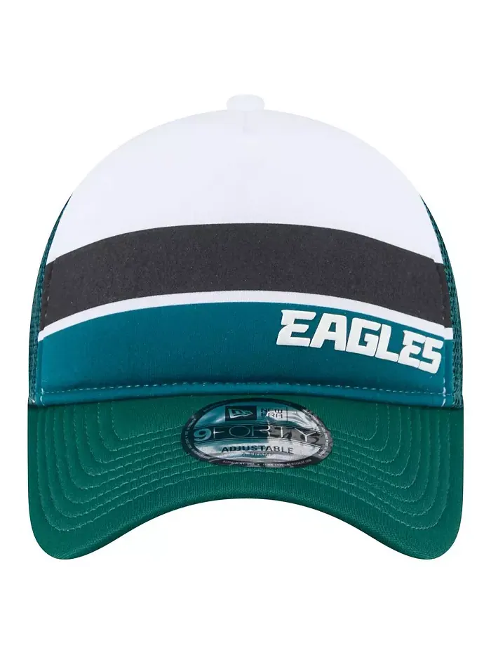 Шапка-тракер 9FORTY A-Frame с регулируемой посадкой Philadelphia Eagles в цвете Midnight Green для — изображение 5 из 5