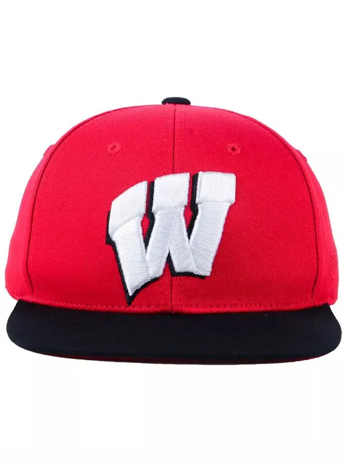 Кепка Wisconsin Badgers Maverick Snapback для мальчиков Top of the World — изображение 2 из 4