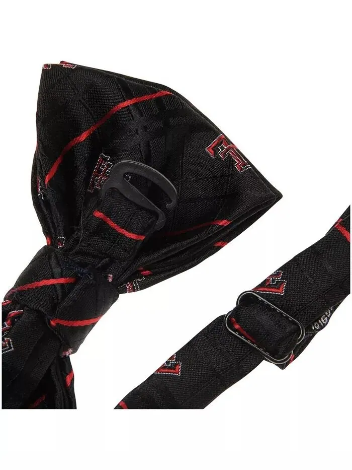 Мужской черный галстук-бабочка Texas Tech Red Raiders Oxford Eagles Wings — изображение 2 из 2