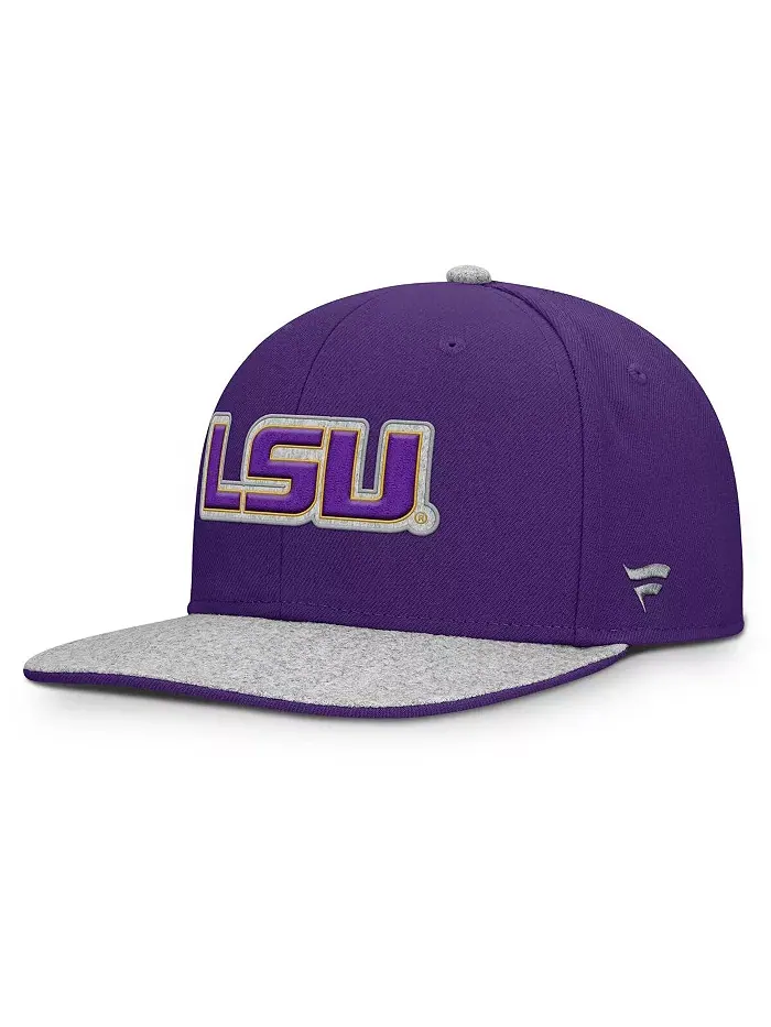 Мужская фиолетовая кепка LSU Tigers Loden Snapback Fanatics — изображение 1 из 4