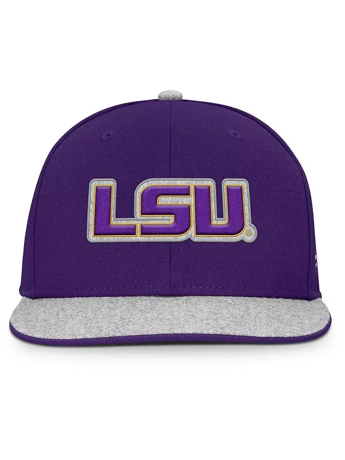 Мужская фиолетовая кепка LSU Tigers Loden Snapback Fanatics — изображение 2 из 4