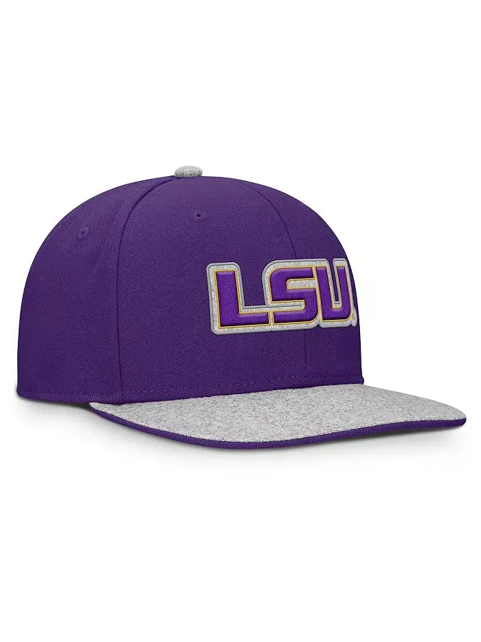 Мужская фиолетовая кепка LSU Tigers Loden Snapback Fanatics — изображение 3 из 4