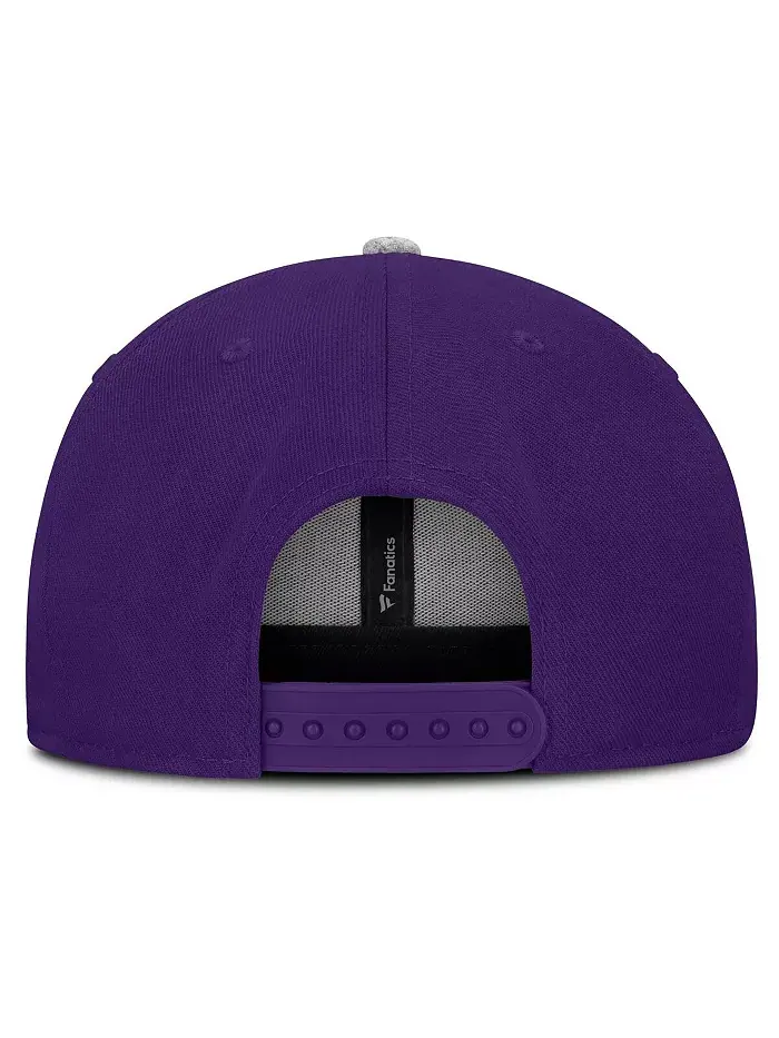 Мужская фиолетовая кепка LSU Tigers Loden Snapback Fanatics — изображение 4 из 4