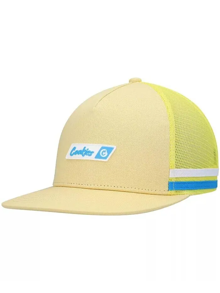 Мужская желтая кепка Bal Harbour Trucker Snapback Cookies
