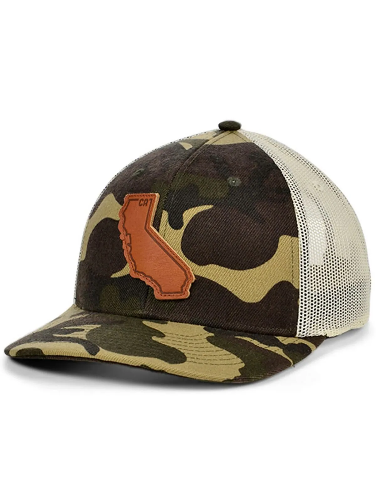 Кепка Local Crowns CALIFORNIA Woodland State Patch Curved Trucker Cap Lids