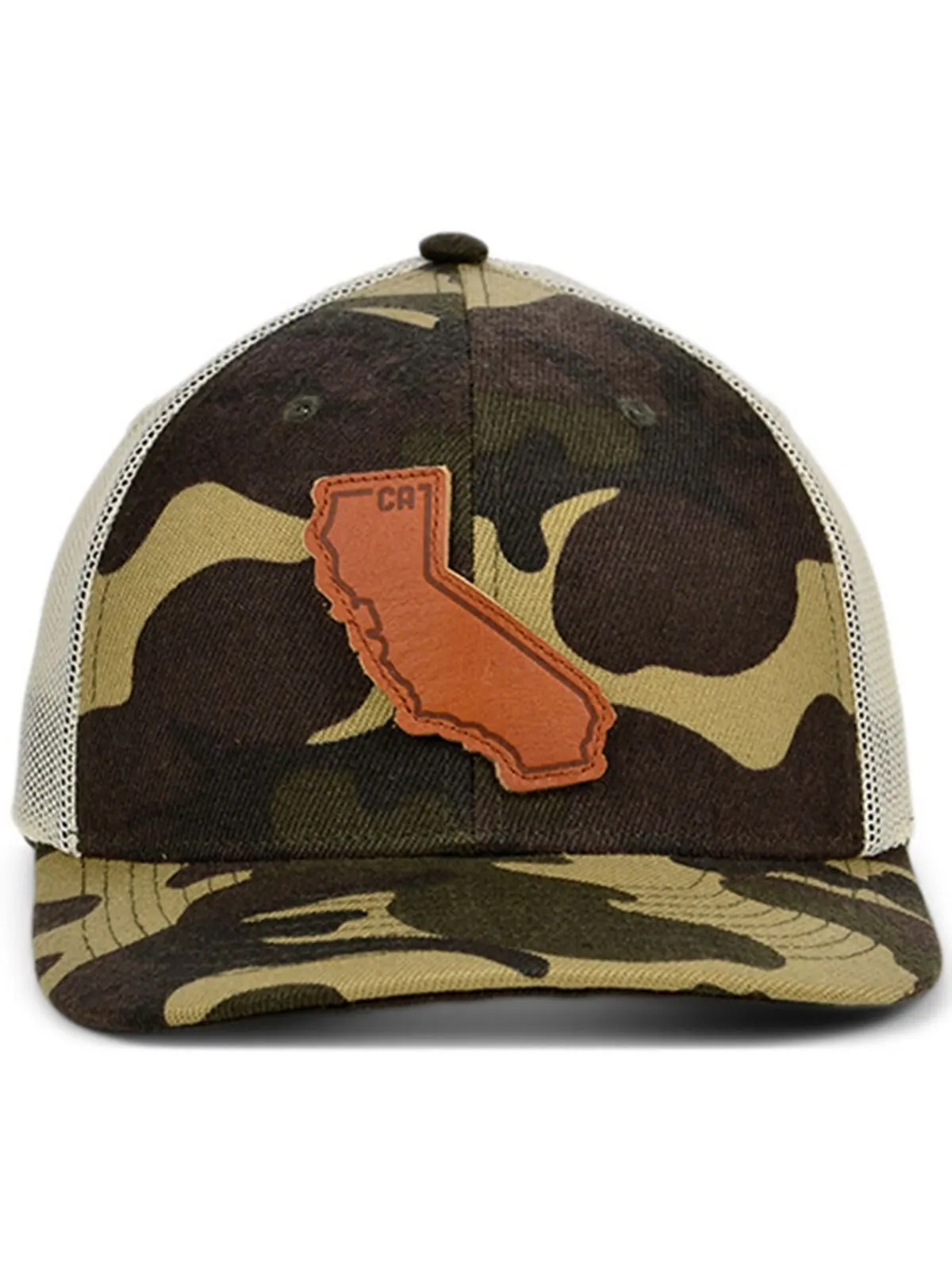 Кепка Local Crowns CALIFORNIA Woodland State Patch Curved Trucker Cap Lids — изображение 2 из 4