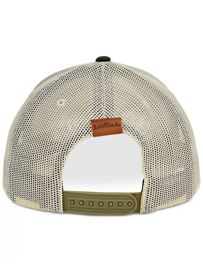 Изогнутая кепка дальнобойщика Local Crowns CALIFORNIA Woodland State с нашивкой Lids — изображение 4 из 4