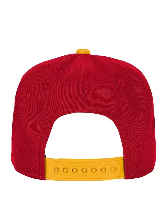 Регулируемая красная кепка Kansas City Chiefs Essentials для больших мальчиков и девочек Outerstuff — изображение 2 из 3