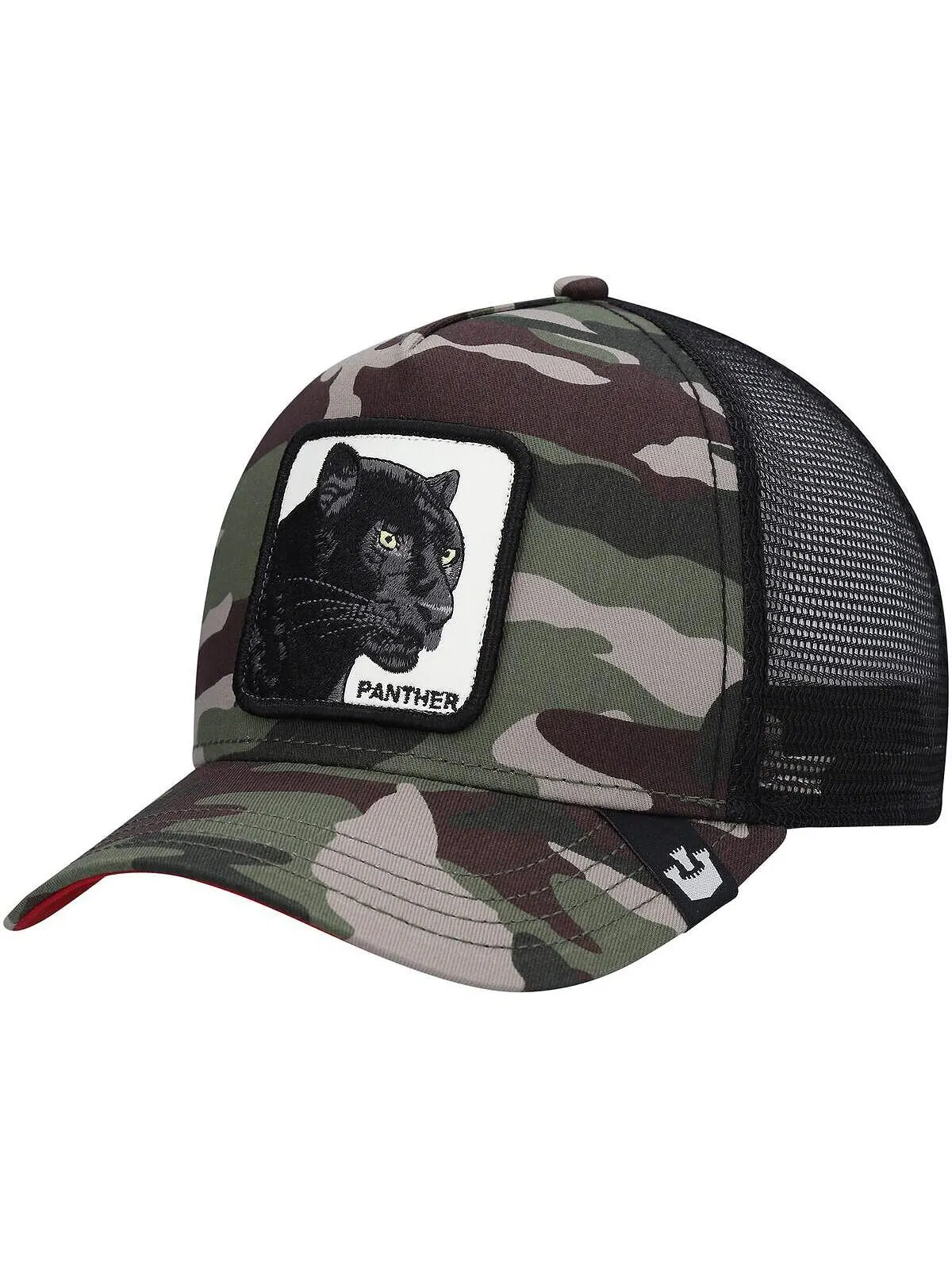 Мужская камуфляжная регулируемая шапка The Panther Trucker Goorin Bros.