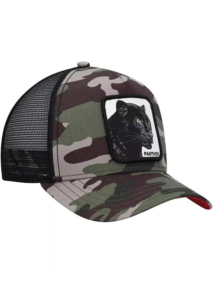 Мужская камуфляжная регулируемая шапка The Panther Trucker Goorin Bros. — изображение 2 из 3