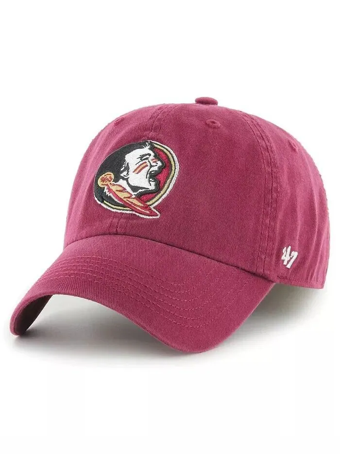 Мужская шляпа Garnet Florida State Seminoles Franchise Fitted Hat '47 Brand — изображение 1 из 2