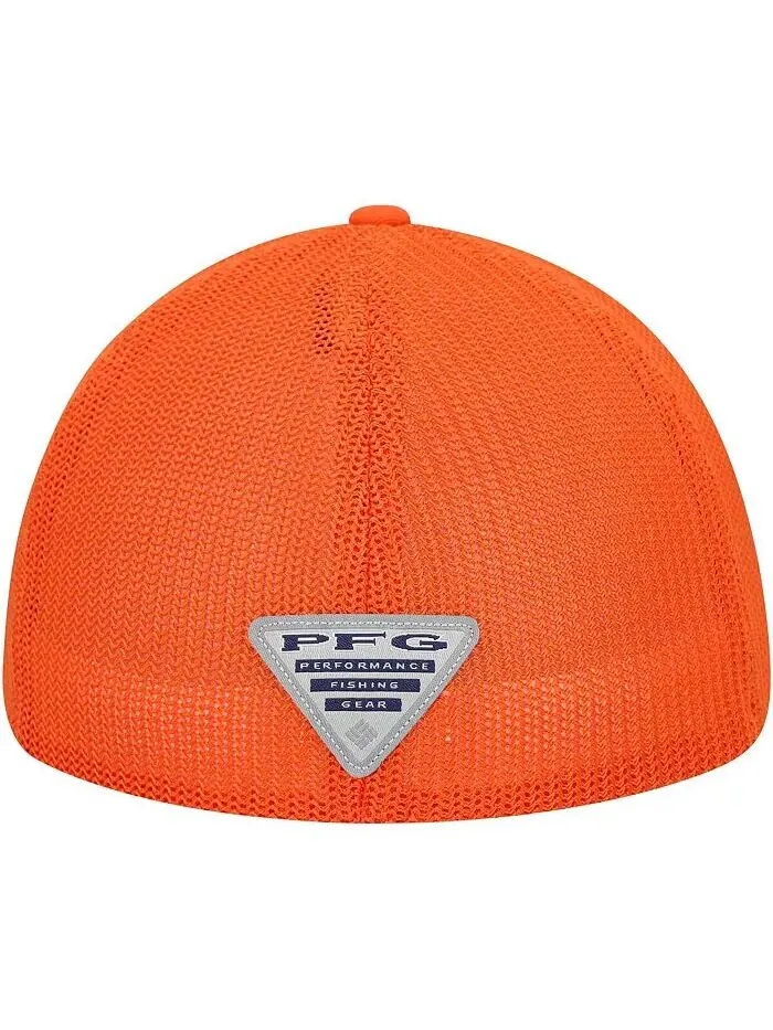 Мужская оранжевая кепка Clemson Tigers PFG Hooks Flex Hat Columbia — изображение 4 из 4