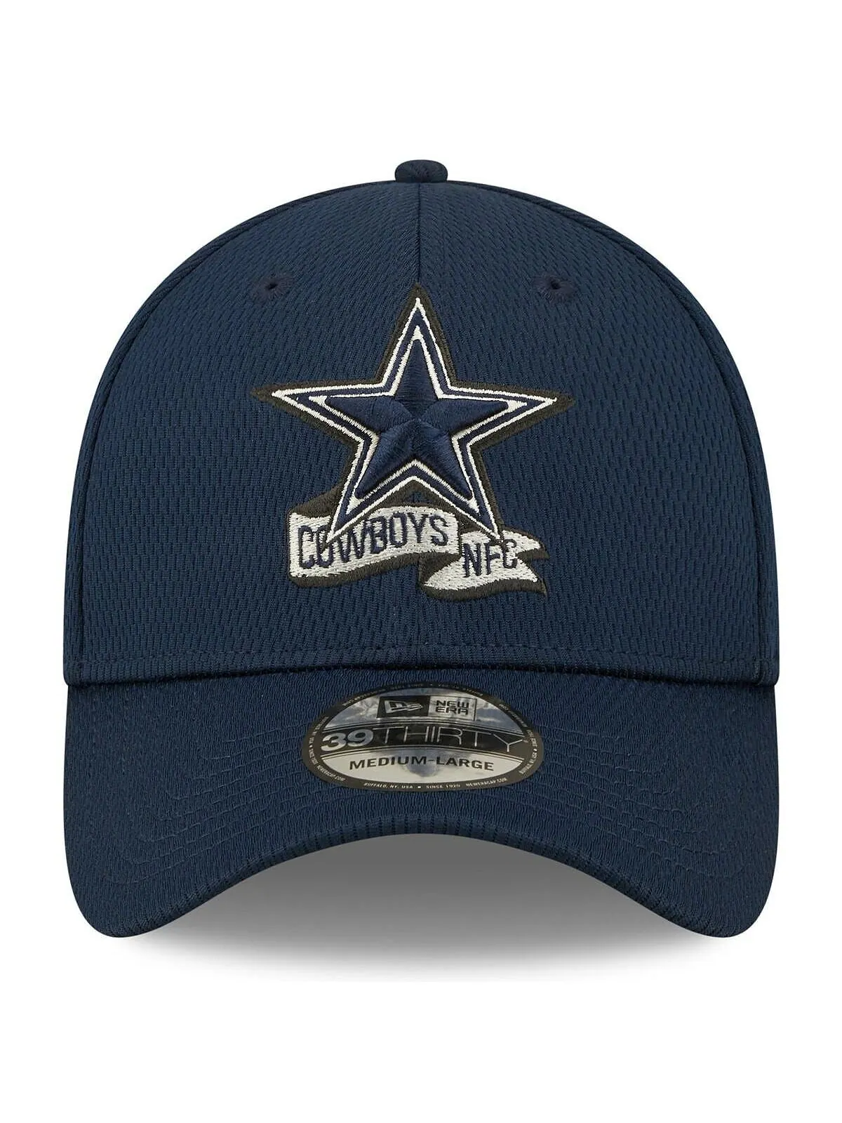 Мужская темно-синяя кепка Dallas Cowboys 2022 Sideline 39THIRTY Coaches Flex Hat New Era — изображение 2 из 2, темно-синий