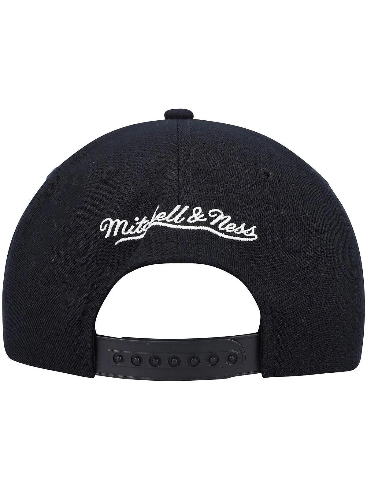 Мужская черная бейсболка Boston Celtics Hardwood Classics Script 2.0 Snapback Mitchell & Ness — изображение 4 из 4, черный