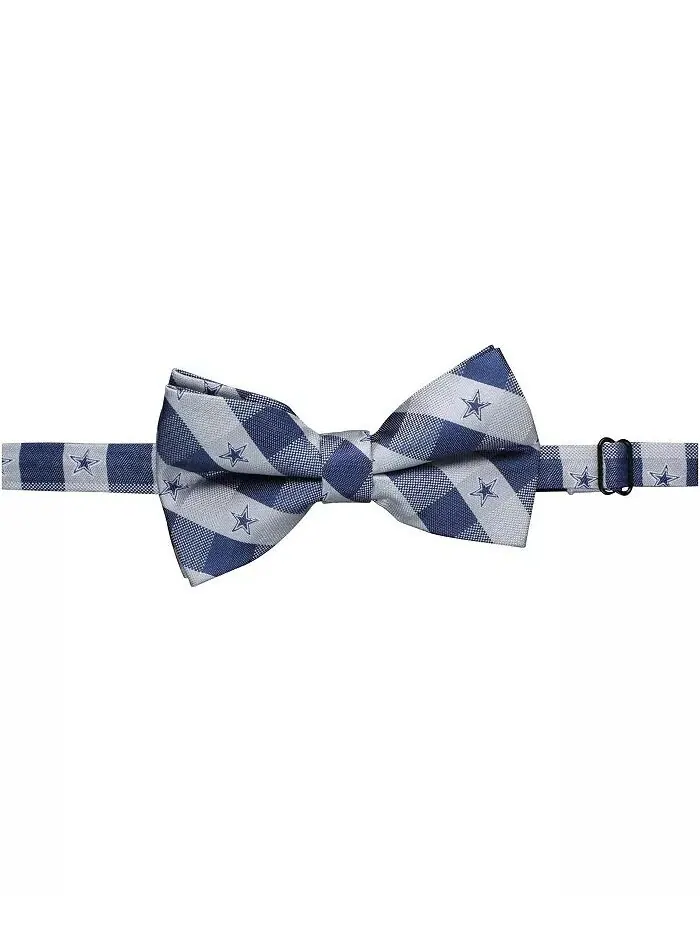 Мужской галстук-бабочка в клетку Dallas Cowboys Eagles Wings — изображение 1 из 2