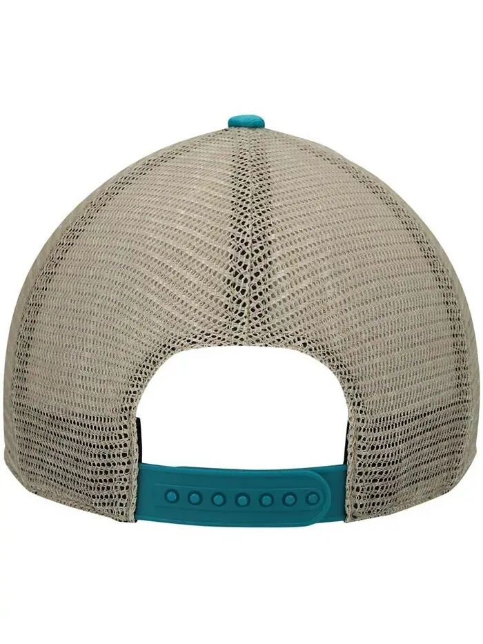 Мужская кепка Snapback Aqua Miami Dolphins Flagship MVP '47 Brand — изображение 4 из 4