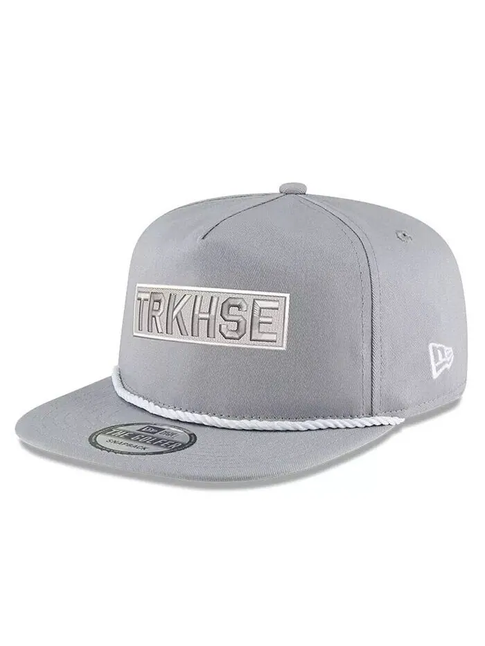 Мужская серая кепка для гольфа TRACKHOUSE RACING Snapback Adjustable New Era