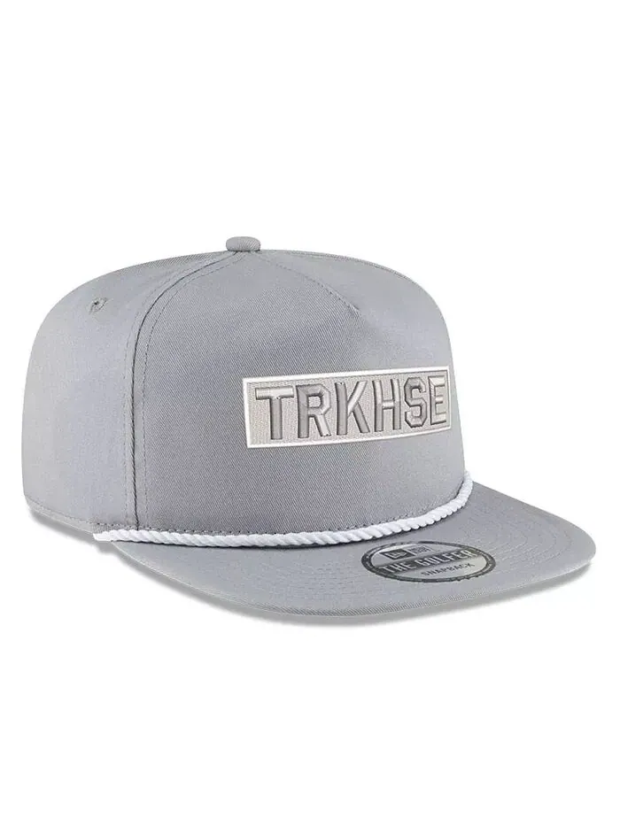 Мужская серая кепка для гольфа TRACKHOUSE RACING Snapback Adjustable New Era — изображение 3 из 4