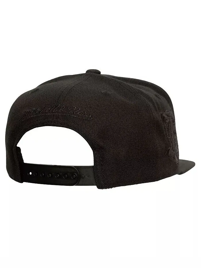 Мужская черная бейсболка New York Rangers Soul Strike Tonal Snapback Mitchell & Ness — изображение 5 из 5