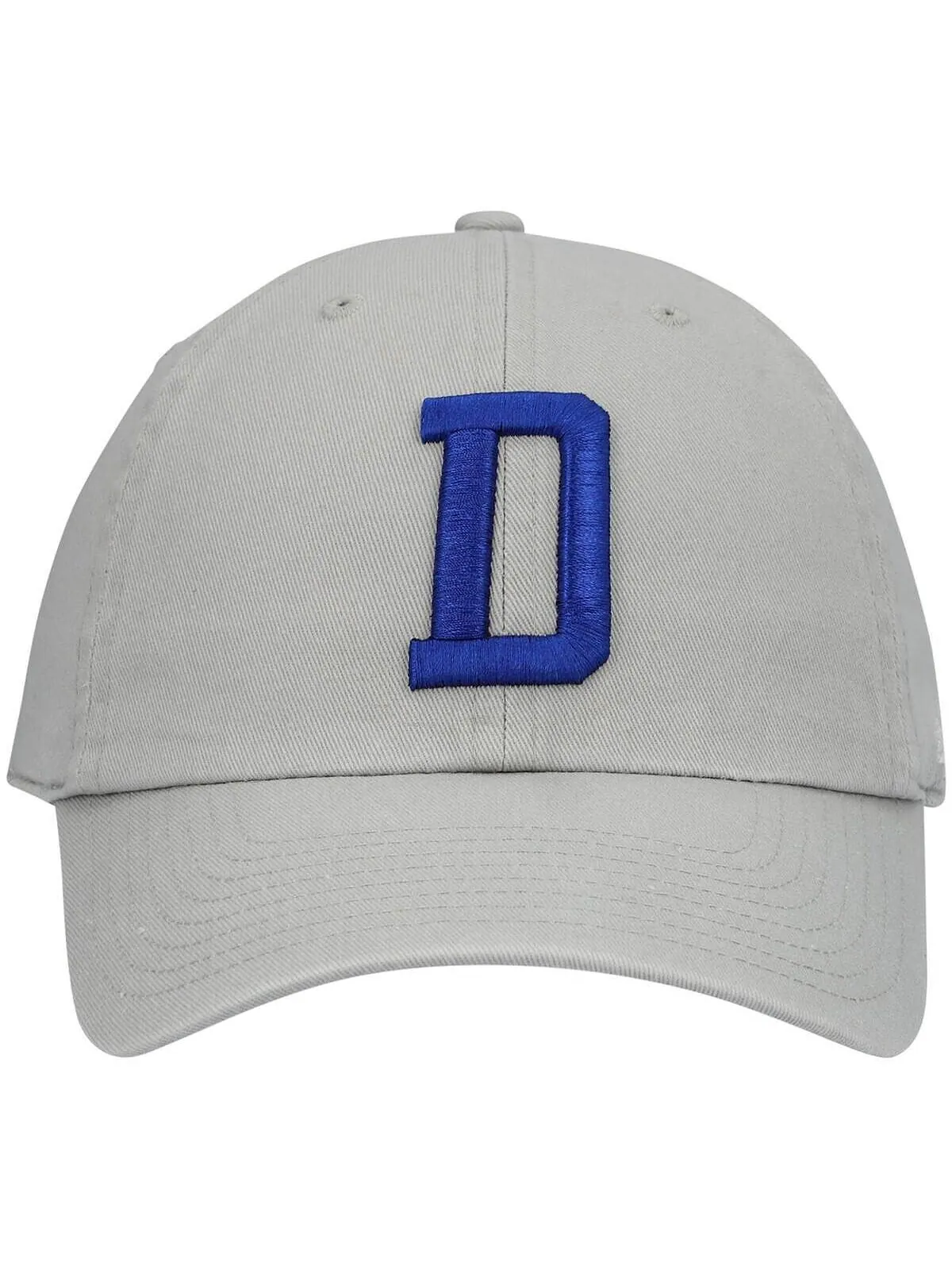 Мужская серая регулируемая шляпа Dallas Cowboys Clean Up '47 Brand — изображение 2 из 2, серый