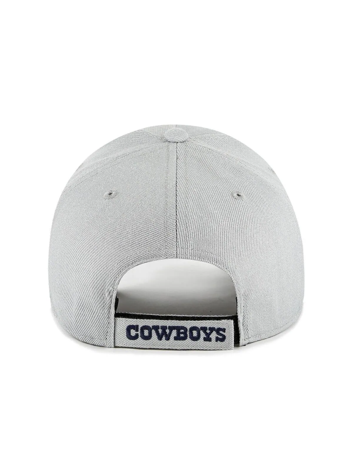 Мужская серая регулируемая кепка Dallas Cowboys \"D\" MVP '47 Brand — изображение 2 из 2, серый