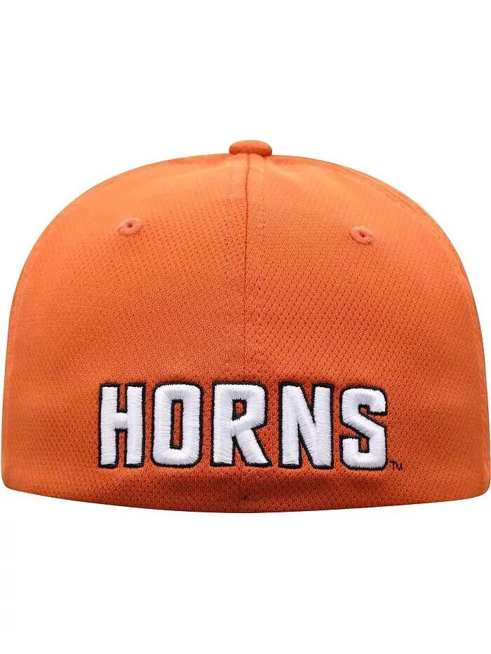 Мужская оранжевая кепка Texas Longhorns Reflex с логотипом Texas Orange Top Of The World — изображение 2 из 4