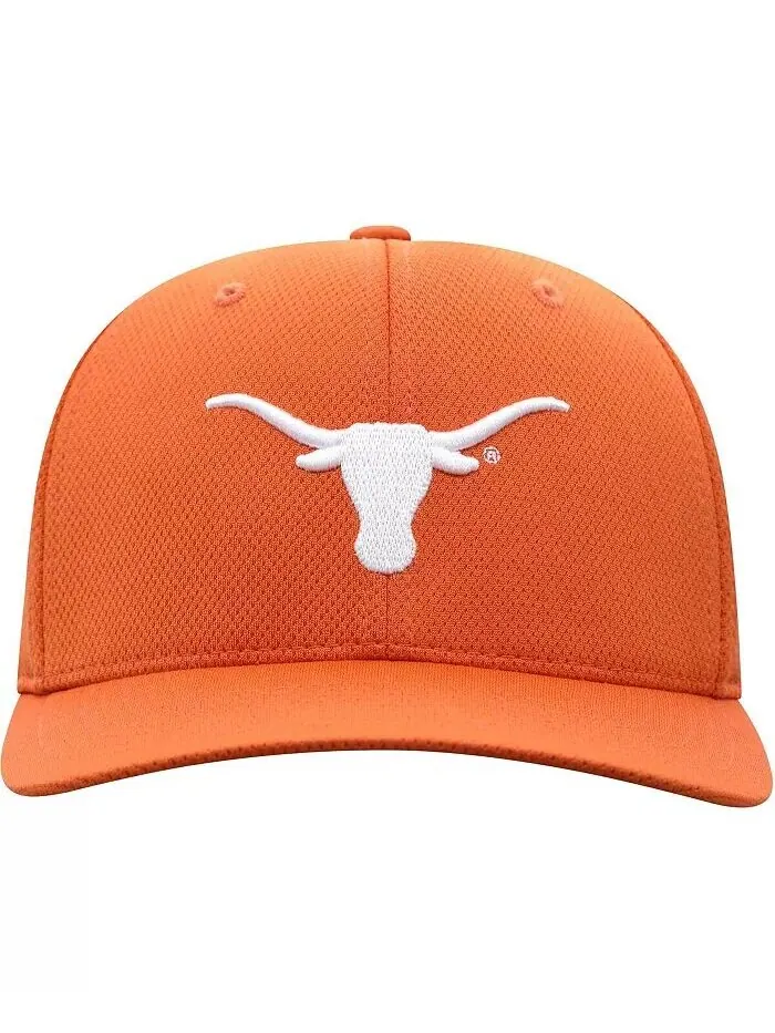 Мужская оранжевая кепка Texas Longhorns Reflex с логотипом Texas Orange Top Of The World — изображение 4 из 4