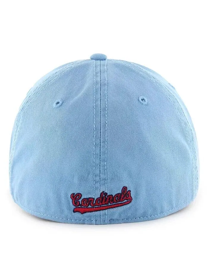 Мужская голубая приталенная шляпа St. Louis Cardinals Cooperstown Collection Franchise '47 Brand — изображение 2 из 2