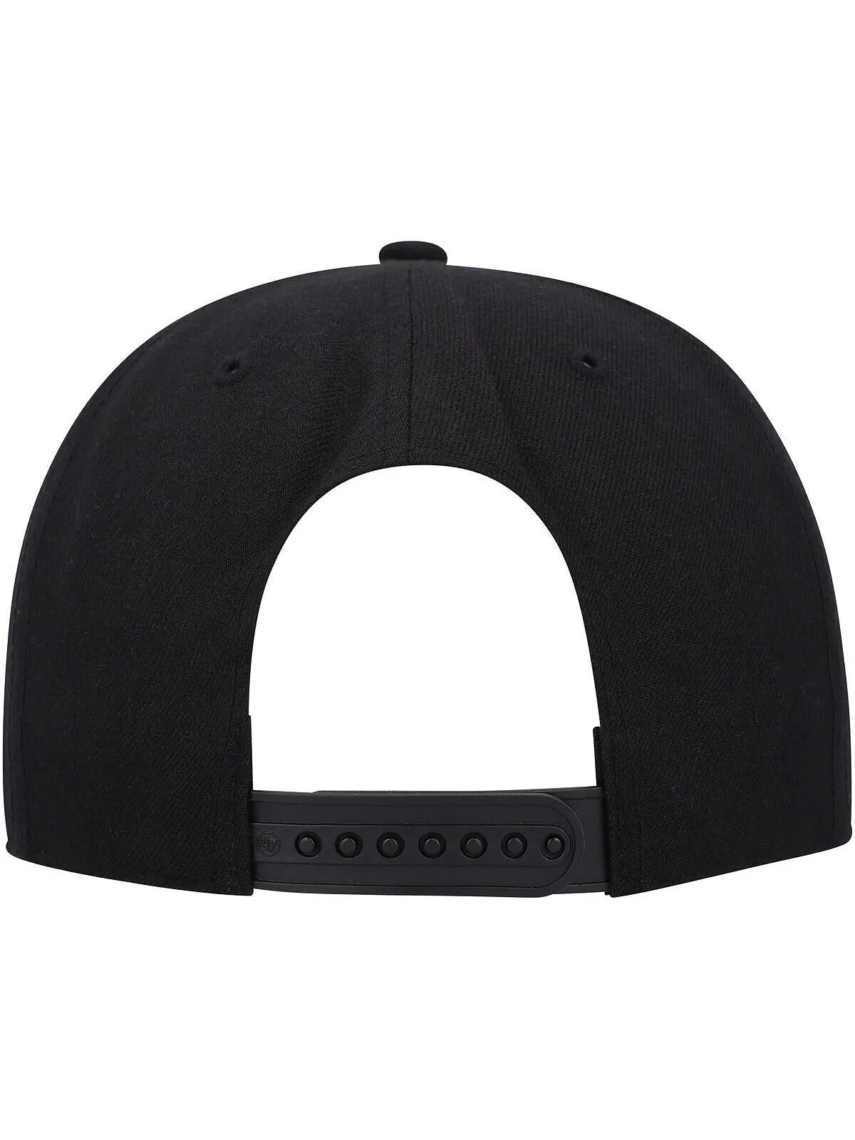 Мужская черная кепка Pittsburgh Penguins Sure Shot Captain Snapback '47 Brand — изображение 3 из 4, черный