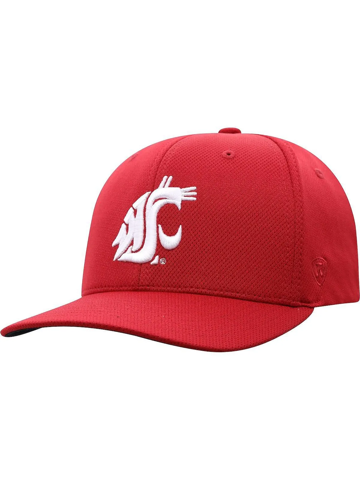 Мужская малиновая шляпа с логотипом Washington State Cougars Reflex Flex Top of the World