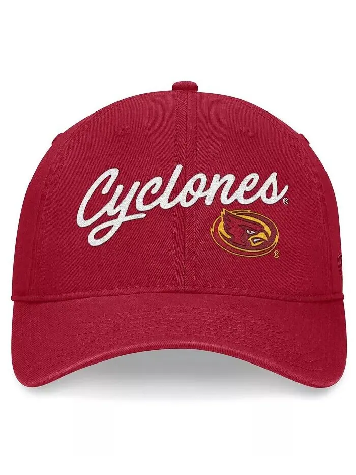 Мужская регулируемая кепка Cardinal Iowa State Cyclones Heritage CeeCee Top of the World — изображение 2 из 4