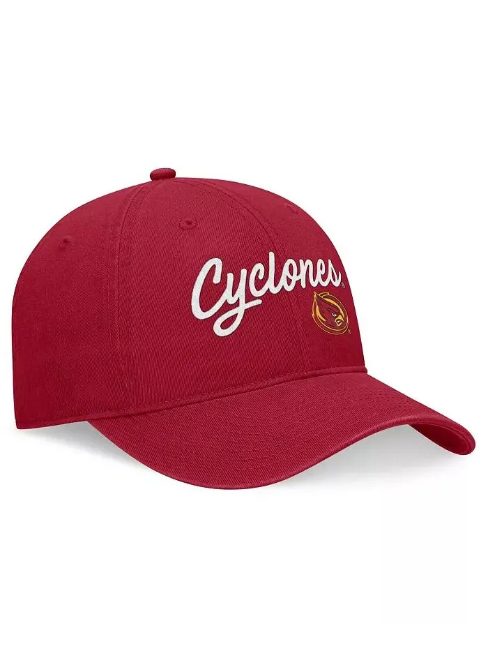 Мужская регулируемая кепка Cardinal Iowa State Cyclones Heritage CeeCee Top of the World — изображение 4 из 4