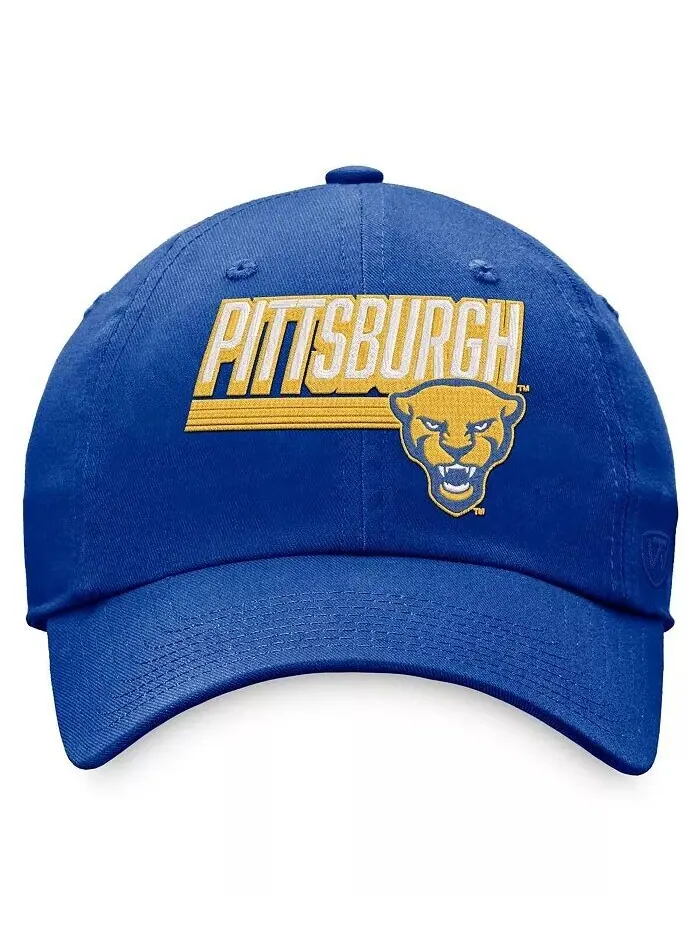 Мужская регулируемая шляпа Royal Pitt Panthers Slice Top Of The World — изображение 2 из 2