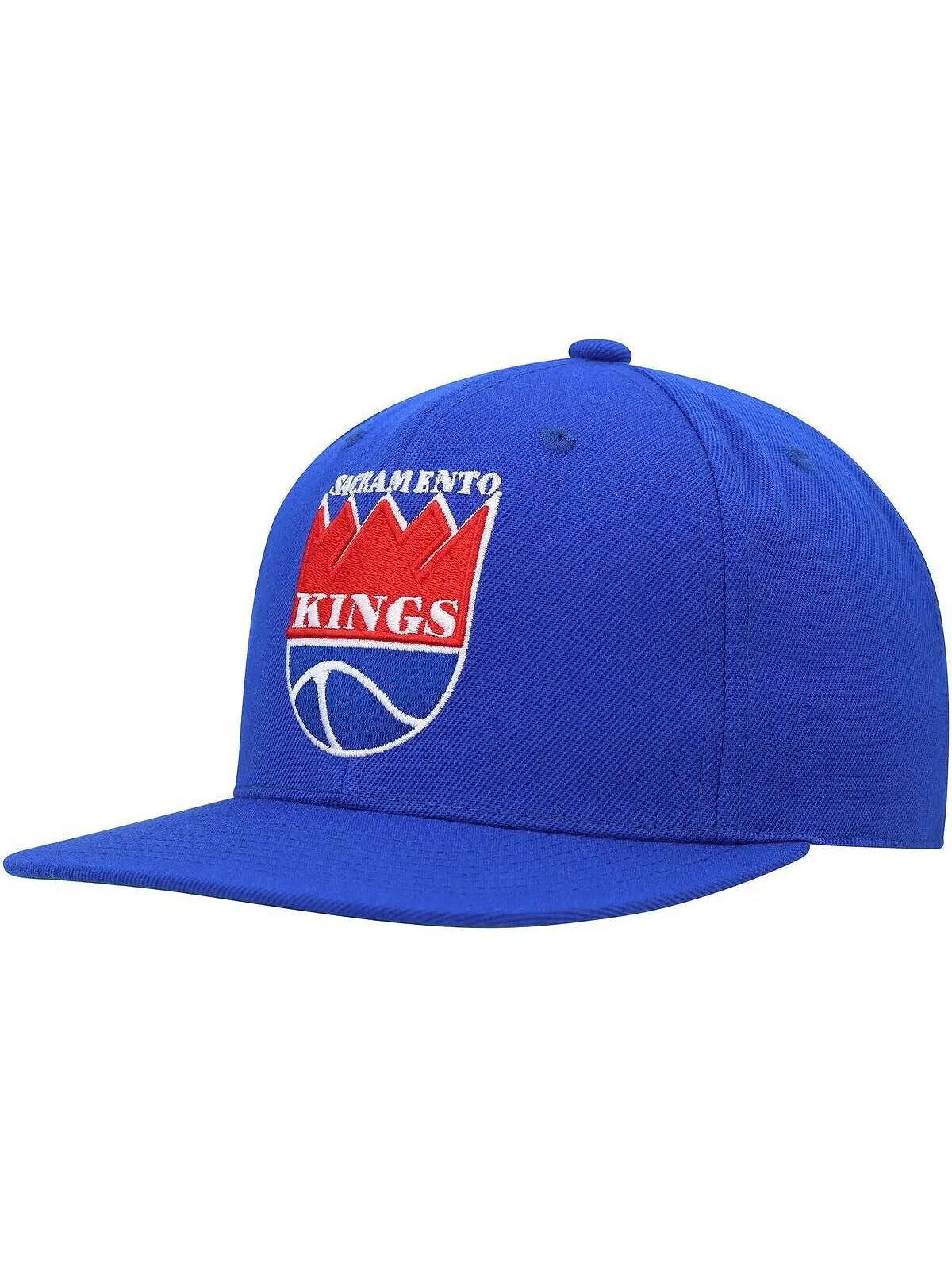Мужская синяя приталенная шляпа Sacramento Kings Hardwood Classics MVP Team Ground 2.0 Mitchell & — изображение 1 из 2, синий