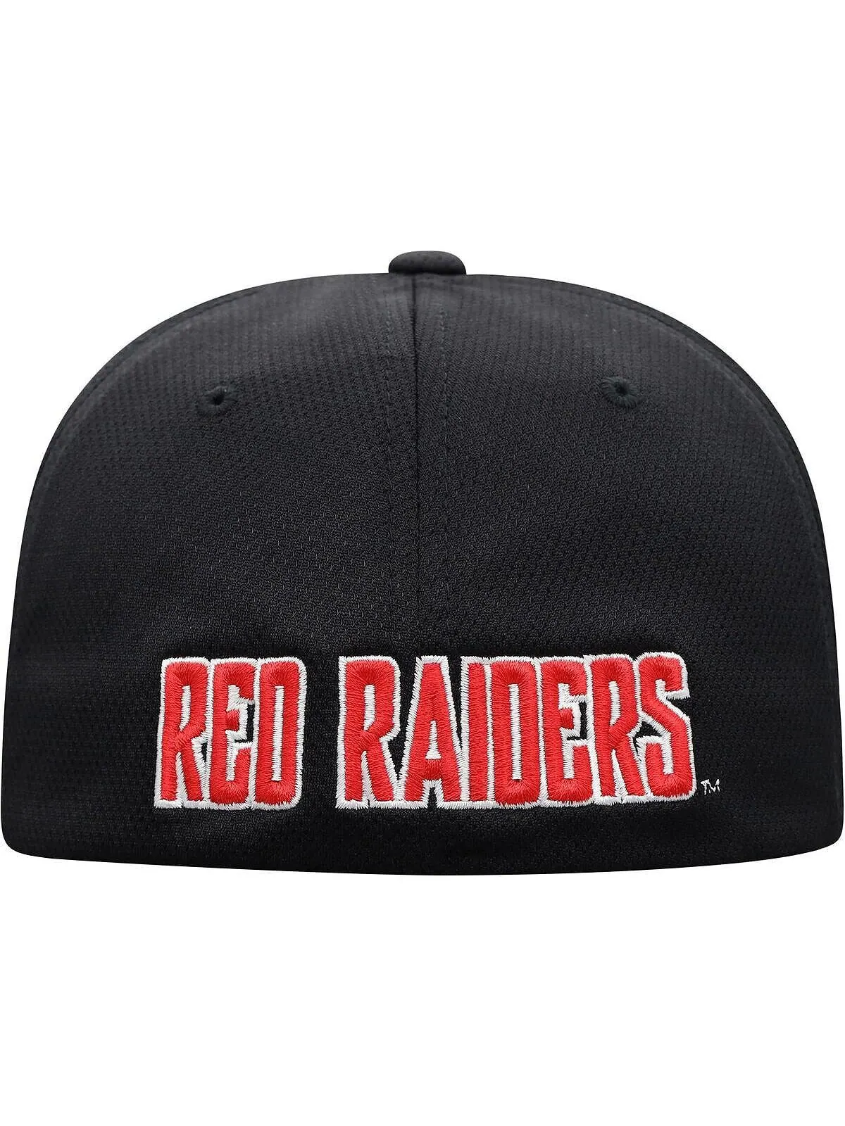 Мужская черная кепка с логотипом Texas Tech Red Raiders Reflex Top of the World — изображение 4 из 4, черный